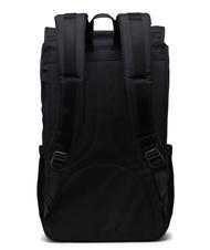HERSCHEL LITTLE AMERICA  Sac &agrave; dos de taille standard ton noir - Sacs &agrave; dos pour l'&Eacute;cole & les Loisirs - 3