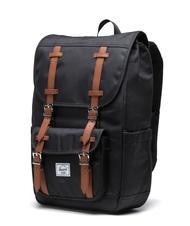 HERSCHEL LITTLE AMERICA MID Sac &agrave; dos de taille moyenne NOIR - Sacs &agrave; dos pour l'&Eacute;cole & les Loisirs - 2