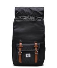 HERSCHEL LITTLE AMERICA MID Sac &agrave; dos de taille moyenne NOIR - Sacs &agrave; dos pour l'&Eacute;cole & les Loisirs - 4