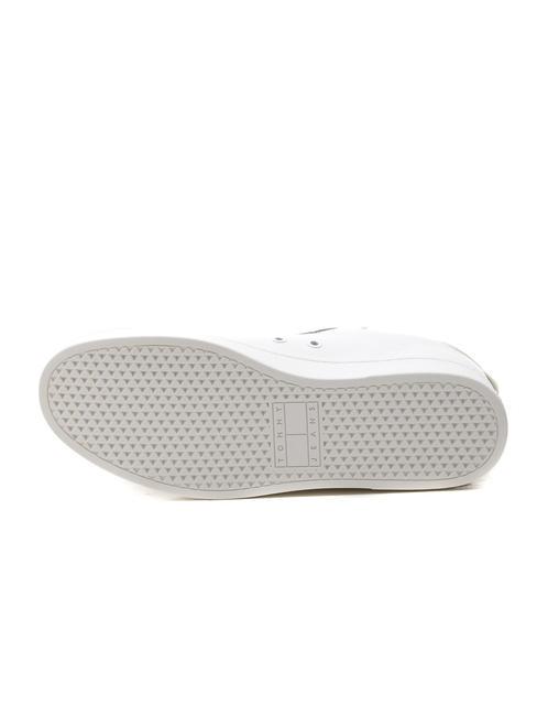 TJ LOW CUPSOLE LOW Baskets en cuir &eacute;crue - Chaussures Homme