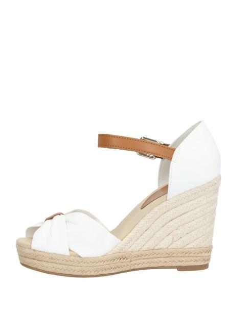 BASIC BASIC Sandales hautes &agrave; bout ouvert &eacute;crue - Chaussures Femme