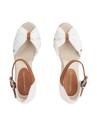 TOMMY HILFIGER BASIC BASIC Sandales hautes &agrave; bout ouvert &eacute;crue - Chaussures Femme - 5