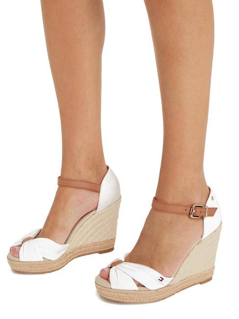 BASIC BASIC Sandales hautes &agrave; bout ouvert &eacute;crue - Chaussures Femme