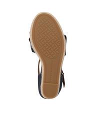 TOMMY HILFIGER BASIC BASIC Sandales hautes &agrave; bout ouvert bleu de l'espace - Chaussures Femme - 5