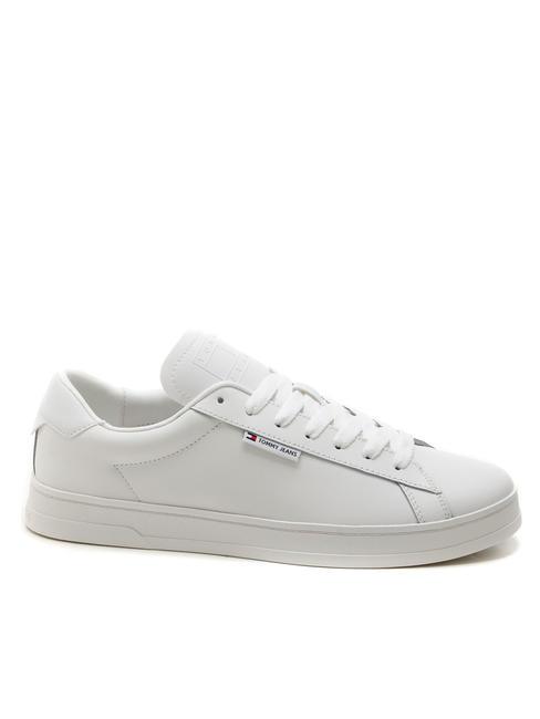 TJ LOW CUPSOLE LOW Baskets en cuir &eacute;crue - Chaussures Homme