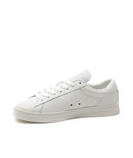 TOMMY HILFIGER TJ LOW CUPSOLE LOW Baskets en cuir &eacute;crue - Chaussures Homme - 4