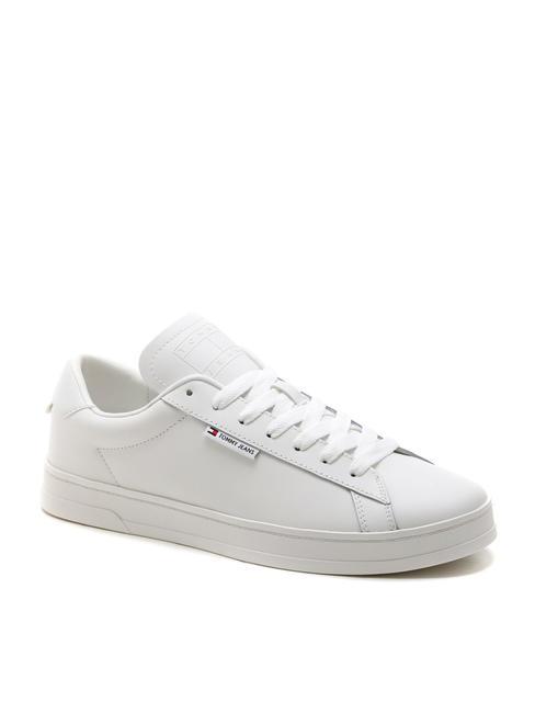 TJ LOW CUPSOLE LOW Baskets en cuir &eacute;crue - Chaussures Homme