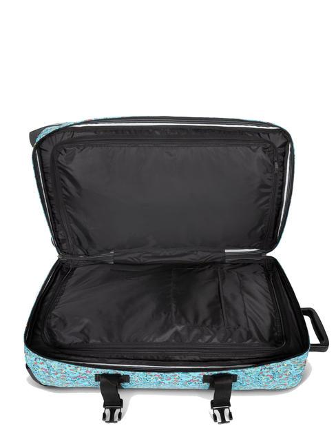 TRANVERZ M Chariot moyen motif wally bleu - Valises Semi-rigides