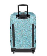 EASTPAK TRANVERZ M Chariot moyen motif wally bleu - Valises Semi-rigides - 3