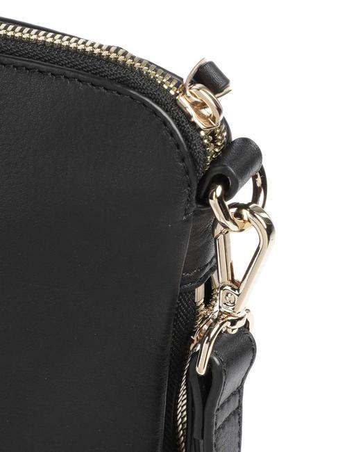 CIRCLE Sacoche pour ordinateur portable 14" en cuir Noir - Porte Documents Travail