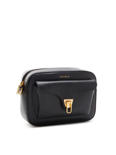 BEAT SOFT RIBB Sac bandoulière en cuir Noir - Sacs pour Femme