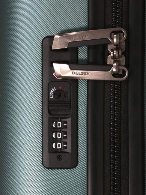 AIR ARMOUR Slim Chariot à bagages à main vert - Valises cabine