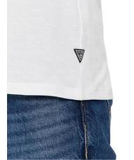 GUESS PALMS T-shirt en cotton blanc pur - T-shirt - 4