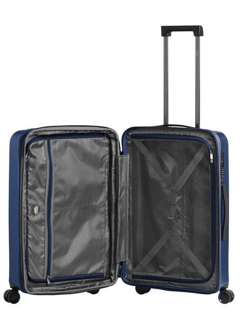 REFLEX Chariot extensible de taille moyenne oc&eacute;an bleu - Valises Rigides
