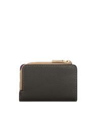 COCCINELLE METALLIC TRICOLOR Porte-feuille en cuire pain grill&eacute;/&eacute;corce/dahl - Portefeuilles Femme - 3