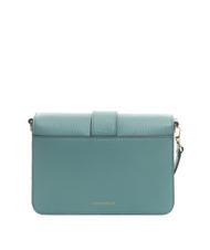 COCCINELLE TULIP Sac bandouli&egrave;re en cuir martel&eacute; aqua - Sacs pour Femme - 4
