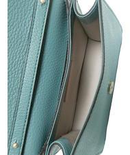 COCCINELLE TULIP Sac bandouli&egrave;re en cuir martel&eacute; aqua - Sacs pour Femme - 5