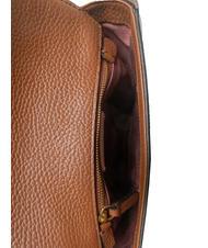 COCCINELLE JOSEPHINE PONY Sac en cuir avec empiècement façon poulain mul.brule/brule - Sacs pour Femme - 5