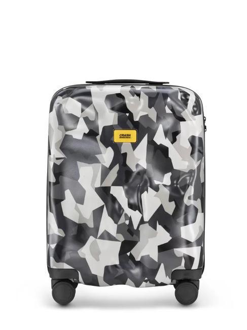 ICON PATTERN Chariot à bagages à main gris camouflage - Valises cabine