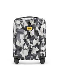 CRASH BAGGAGE ICON PATTERN Chariot à bagages à main gris camouflage - Valises cabine - 3
