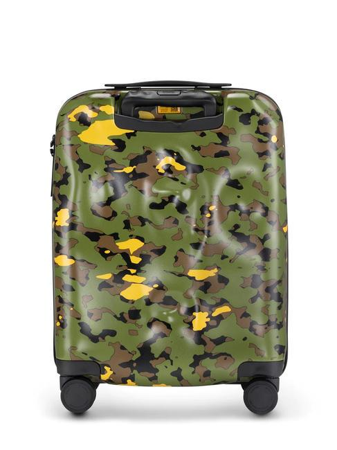 ICON PATTERN Chariot à bagages à main vert camouflage - Valises cabine