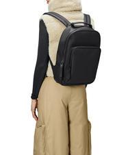 RAINS BOOK DAYPACK  Sac à dos étanche noir - Sacs à dos pour l'École & les Loisirs - 4