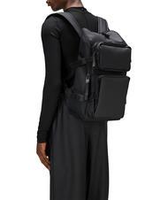 RAINS TRAIL CARGO BACKPACK Sac à dos PC 13" noir - Sacs à dos pour l'École & les Loisirs - 4