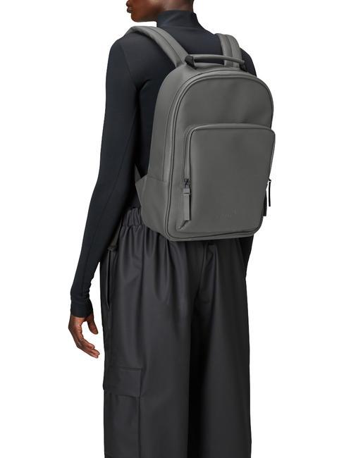 BOOK DAYPACK  Sac à dos étanche gris - Sacs à dos pour l'École & les Loisirs