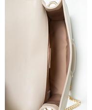 TOSCA BLU GAIA  Sac bandoulière, en cuir blanc ivoire - Sacs pour Femme - 5