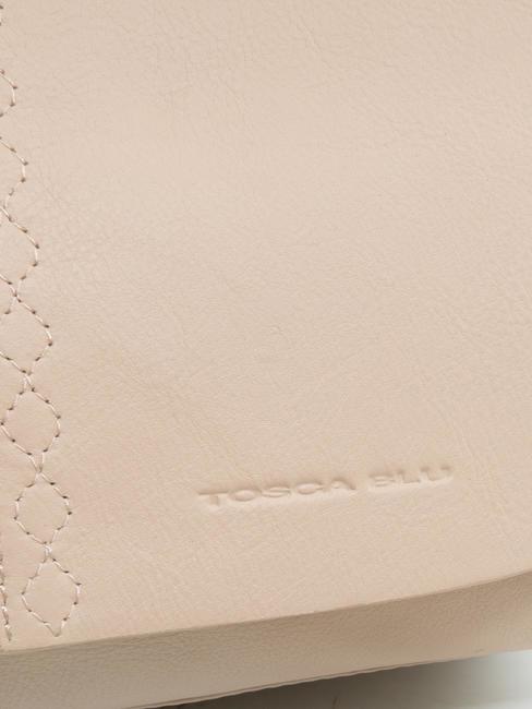 SHIRLEY Sac &agrave; main, avec bandouli&egrave;re, en cuir POUDRE - Sacs pour Femme