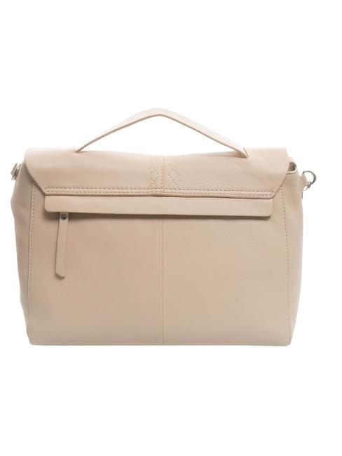 SHIRLEY Sac &agrave; main, avec bandouli&egrave;re, en cuir POUDRE - Sacs pour Femme