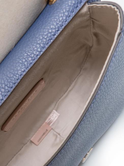 LEILANI Sac à main en cuir avec bandoulière myrtille - Sacs pour Femme