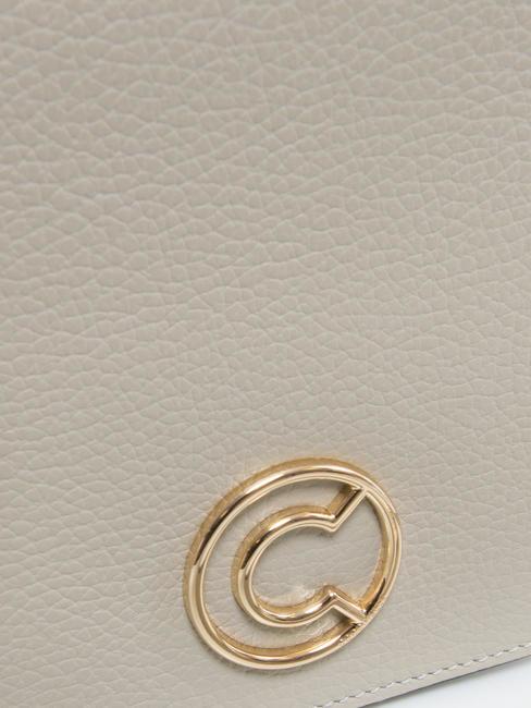 LEILANI Sac &agrave; main en cuir avec bandouli&egrave;re m&ucirc;re - Sacs pour Femme