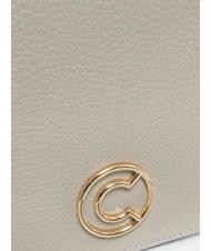 COCCINELLE LEILANI Sac &agrave; main en cuir avec bandouli&egrave;re m&ucirc;re - Sacs pour Femme - 5