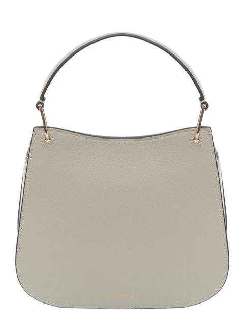 LEILANI Sac &agrave; main en cuir avec bandouli&egrave;re m&ucirc;re - Sacs pour Femme