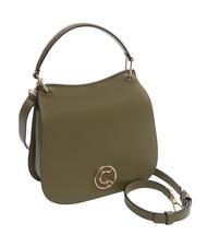 COCCINELLE LEILANI Sac à main en cuir avec bandoulière Loden - Sacs pour Femme - 2