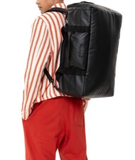 EASTPAK TARP DUFFL'R S Sac à dos/sac de sport bâche noire - Sacs de voyage - 4