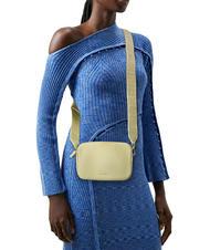 COCCINELLE TEBE Sac à bandoulière en cuir texturé lavage à la chaux - Sacs pour Femme - 5