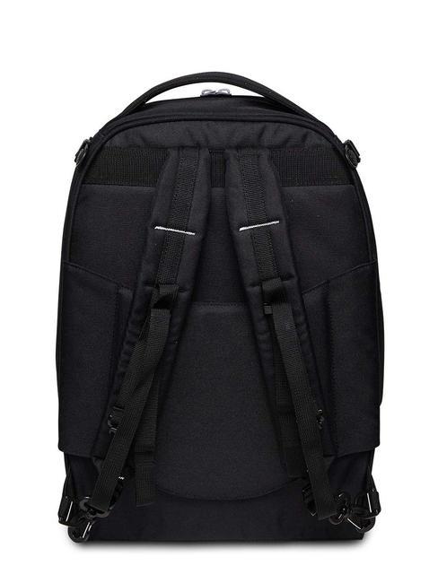 JACK Sac à dos trolley amovible à 3 roues Noir - Sacs à dos à roulettes