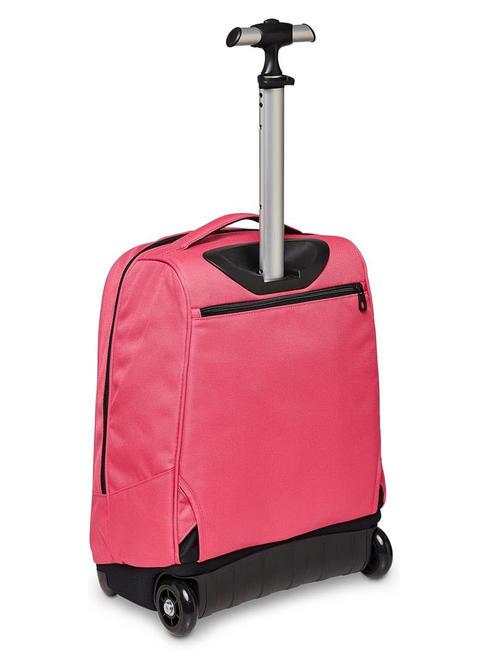 SOLID RECYCLED BENIN Sac à dos chariot betterave violette - Sacs à dos à roulettes