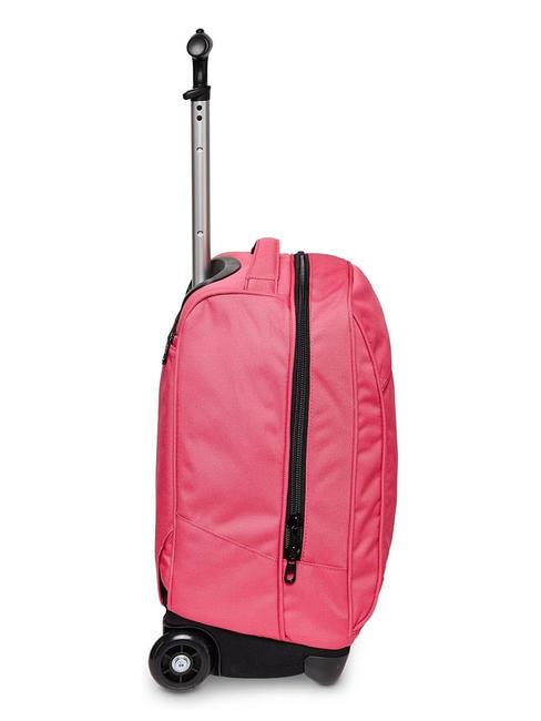 SOLID RECYCLED BENIN Sac à dos chariot betterave violette - Sacs à dos à roulettes