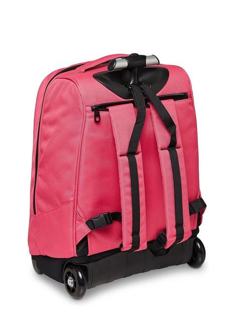 SOLID RECYCLED BENIN Sac à dos chariot betterave violette - Sacs à dos à roulettes