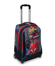 SPIDERMAN THE GREATEST HERO Sac à dos trolley 2 roues Noir - Sacs à dos à roulettes - 5