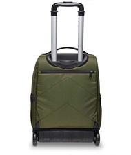 INVICTA ACTIVE NEW BUMP Sac &agrave; dos trolley 2 roues militaire vert - Sacs &agrave; dos &agrave; roulettes - 3