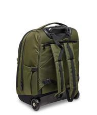 INVICTA ACTIVE NEW BUMP Sac &agrave; dos trolley 2 roues militaire vert - Sacs &agrave; dos &agrave; roulettes - 6