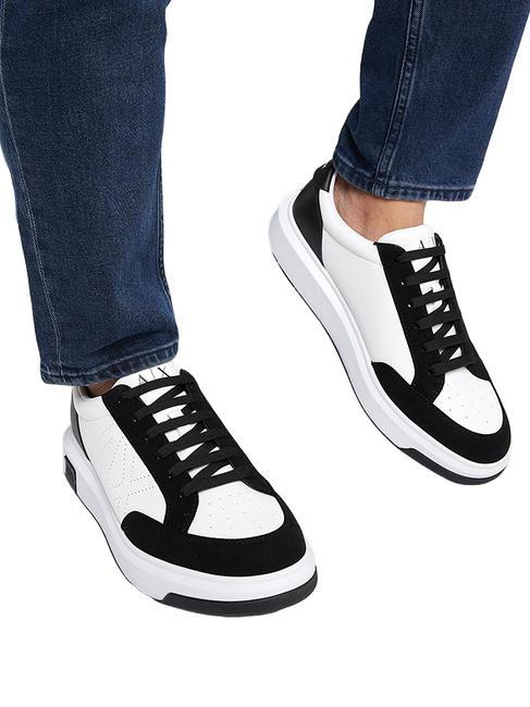 A|X Baskets noir + blanc op. - Chaussures Homme