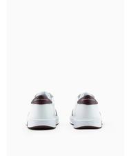 ARMANI EXCHANGE A|X Baskets op.blanc+bordeaux - Chaussures Homme - 4