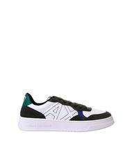 ARMANI EXCHANGE A|X Baskets vert fonc&eacute; + vert - Chaussures Homme - 2