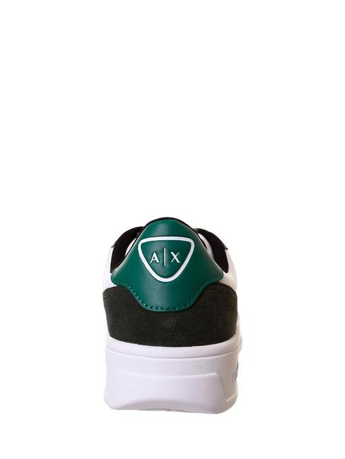A|X Baskets vert fonc&eacute; + vert - Chaussures Homme