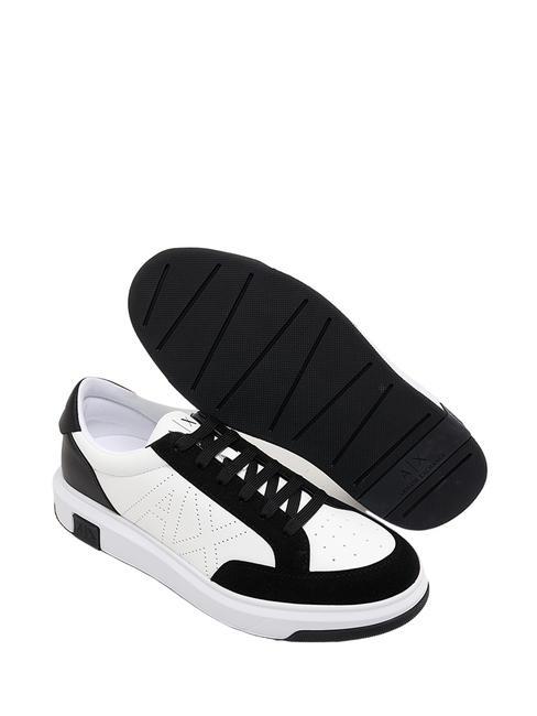A|X Baskets noir + blanc op. - Chaussures Homme